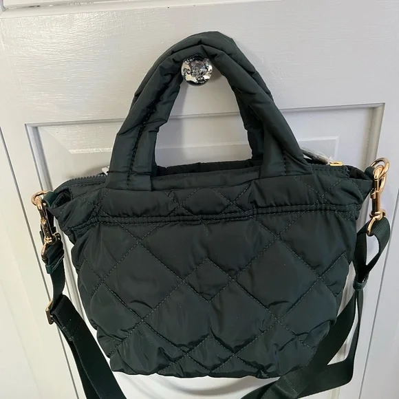 Marc Jacobs Dark Green Quilted Bag - Picture 2 of 11